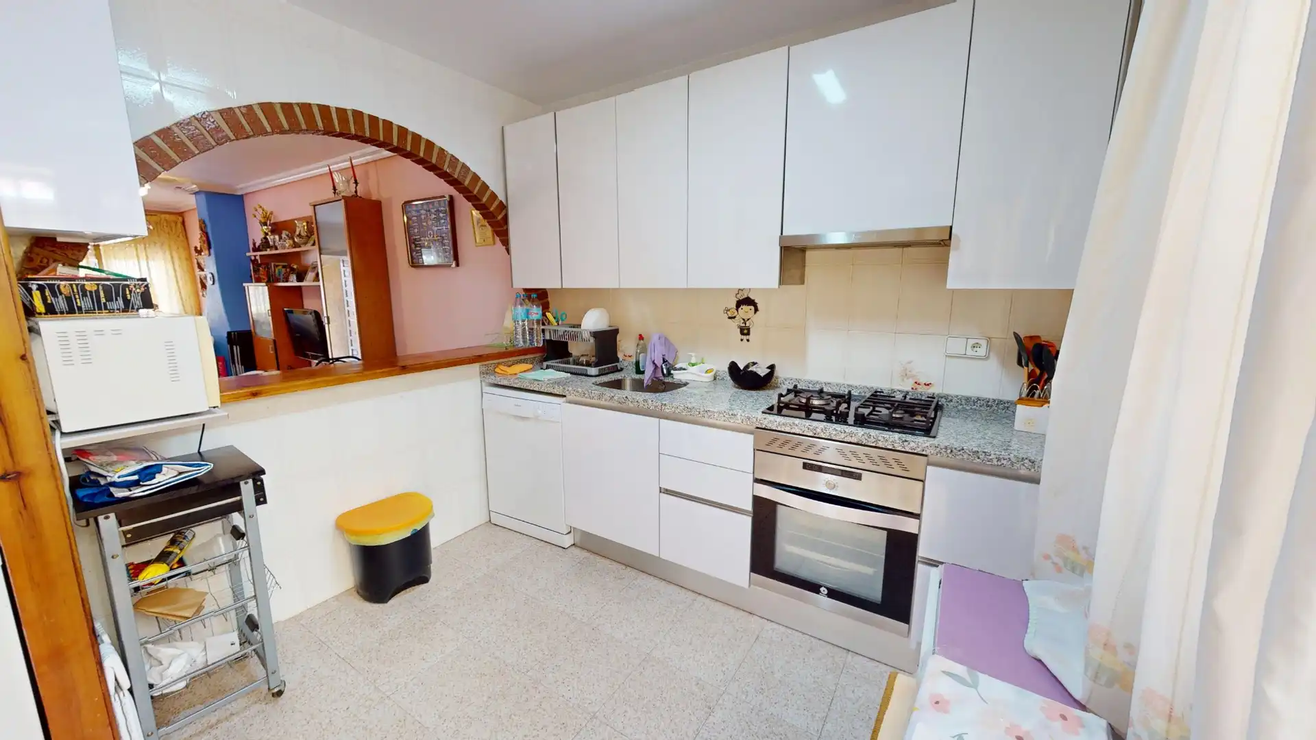 Küche von Haus oder Chalet zum Verkauf in Los Alcázares mit Klimaanlage, Terrasse und Möbliert
