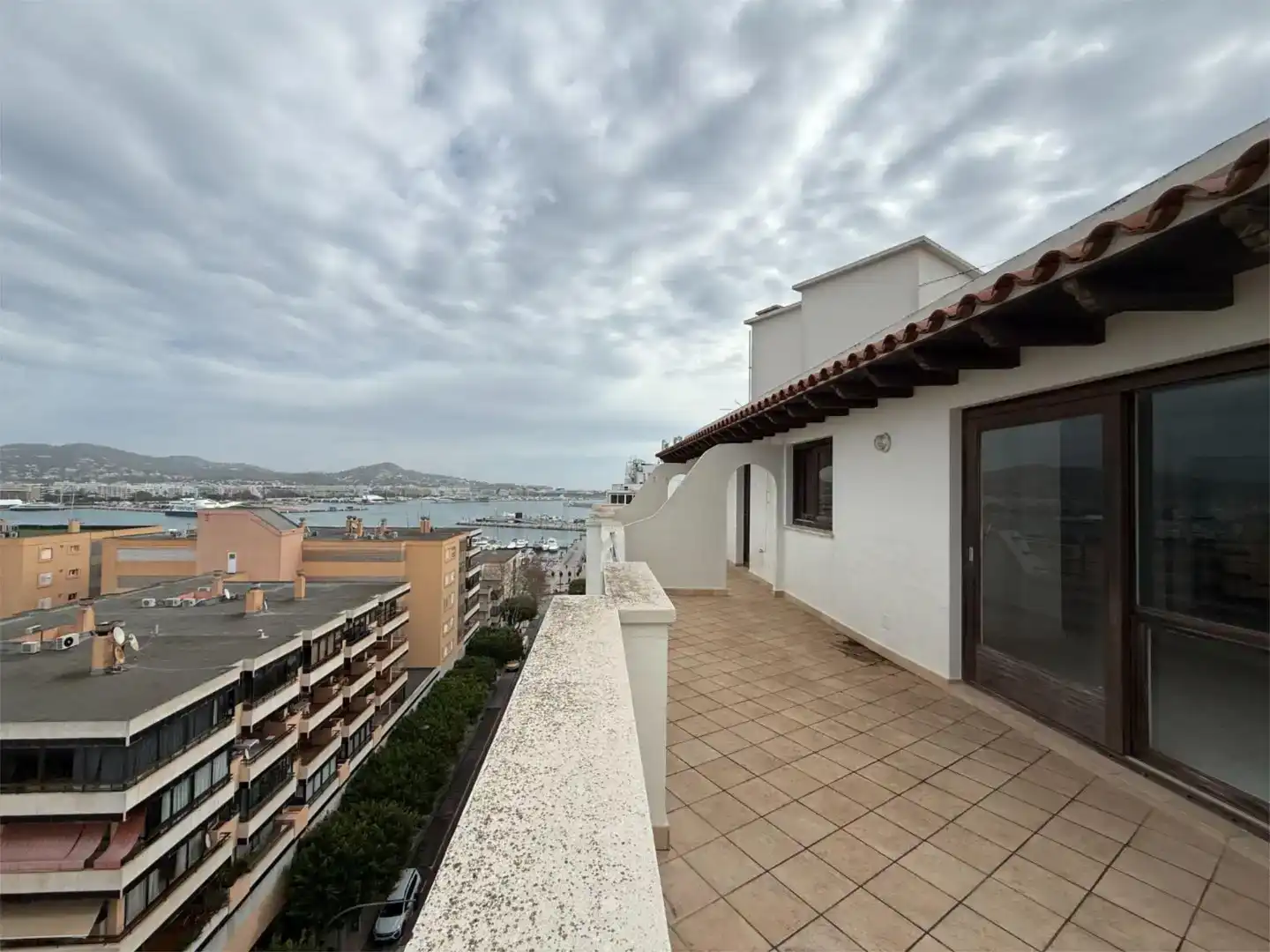 Exterior view of Flat for sale in Eivissa  with Air Conditioner, Parquet flooring and Storage room