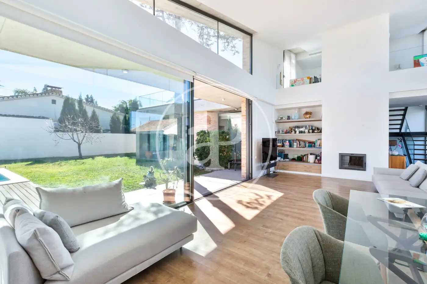 Living room of Houses for sale in L'Eliana  with Air Conditioner, Heating and Private garden