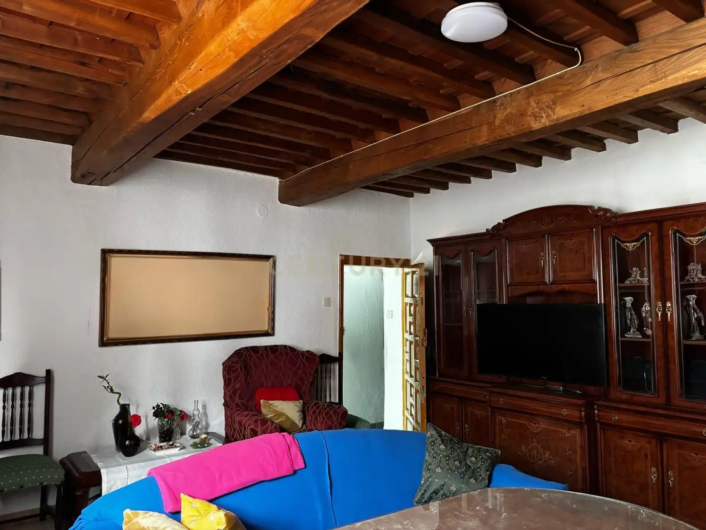 Sala de estar de Casa o chalet en venta en Torrejoncillo con Aire acondicionado, Jardín privado y Trastero