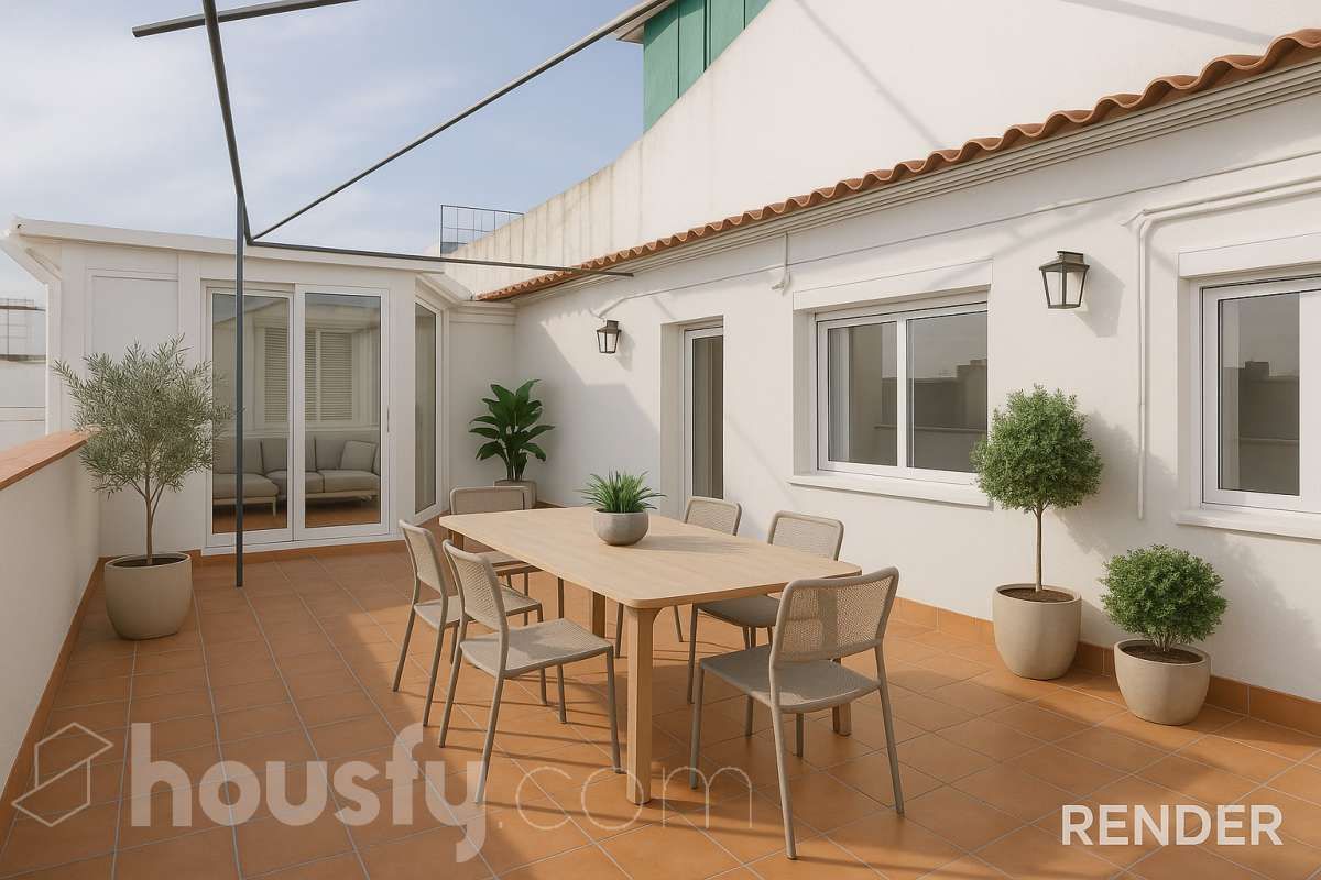 Terrassa de Àtic en venda en L'Hospitalet de Llobregat amb Calefacció, Terrassa i Traster