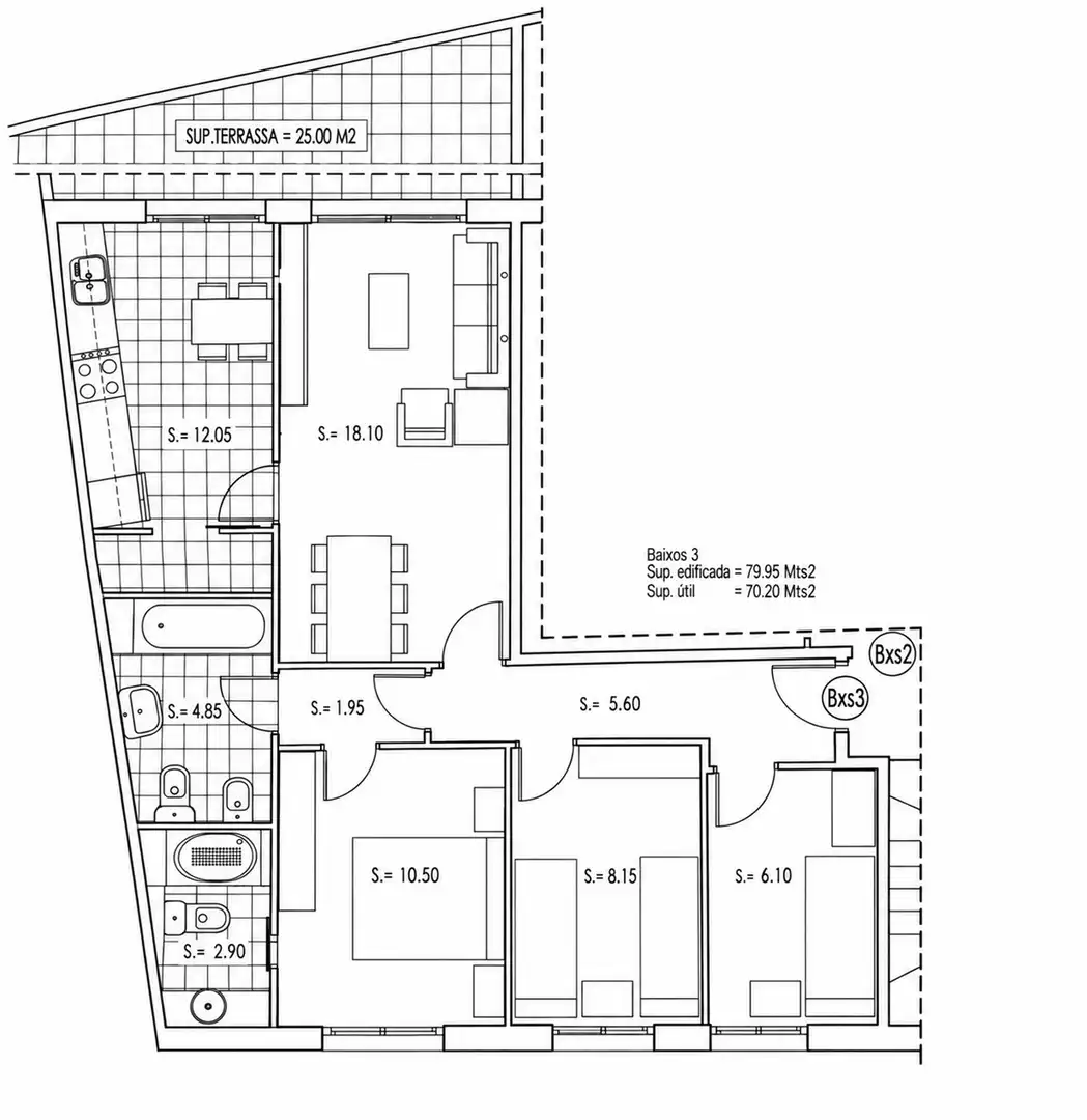 Ground floor for sale in Centre - Estació