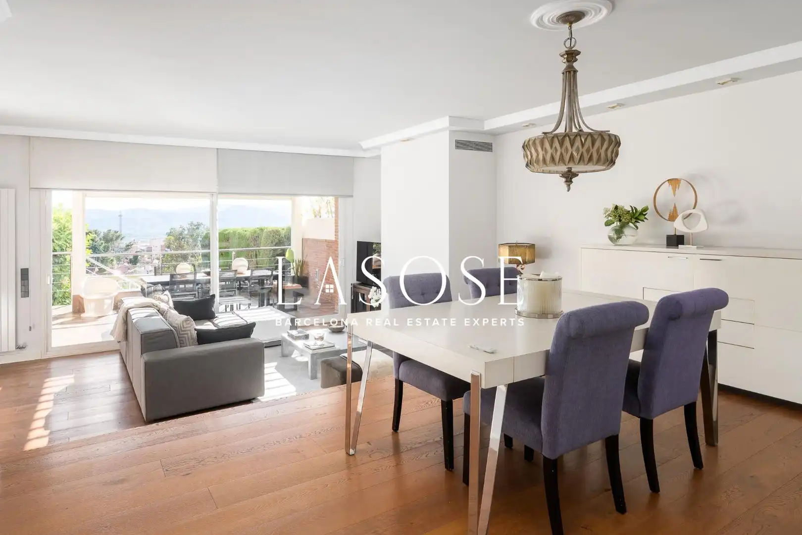 Dining room of Houses for rent in Sant Just Desvern  with Heating, Private garden and Terrace