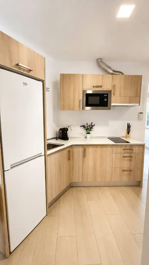 Küche von Wohnung zur Miete in Madrid mit Klimaanlage, Heizung und Möbliert