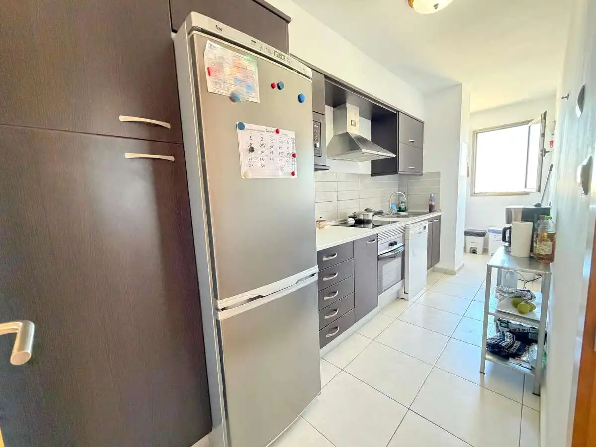 Kitchen of Flat for sale in Arrecife  with Storage room, Furnished and Balcony
