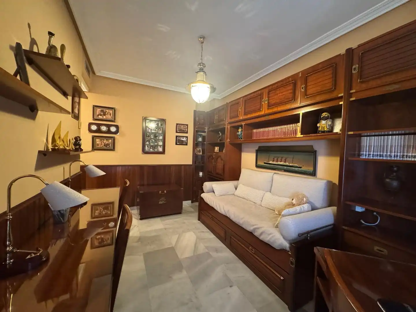 Living room of Flat for sale in Jerez de la Frontera  with Air Conditioner, Private garden and Terrace