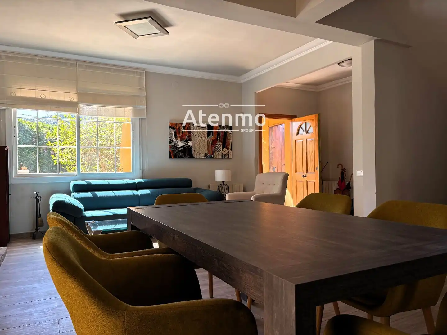 Comedor de Casa o chalet en venta en Barcelona con Aire acondicionado, Calefacción y Jardín privado