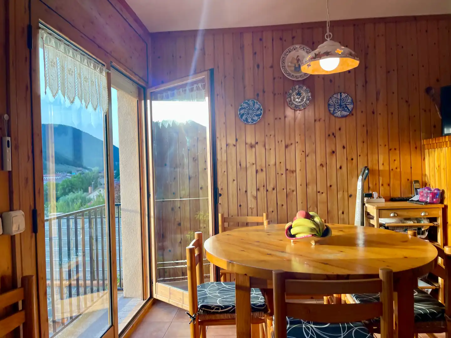 Comedor de Casa o chalet en venta en Sant Pau de Segúries con Aire acondicionado, Jardín privado y Terraza