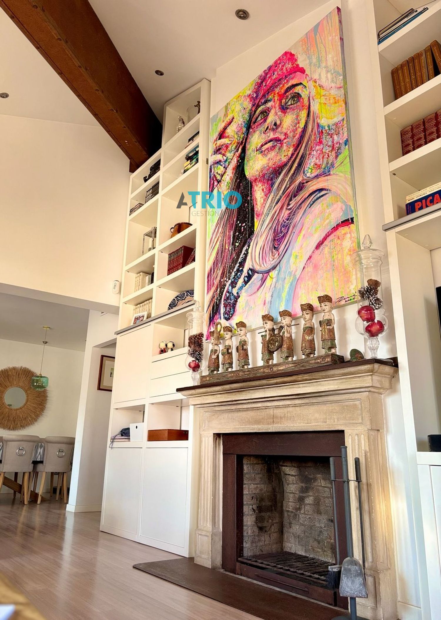 Living room of Attic for sale in  Palma de Mallorca  with Air Conditioner, Heating and Terrace