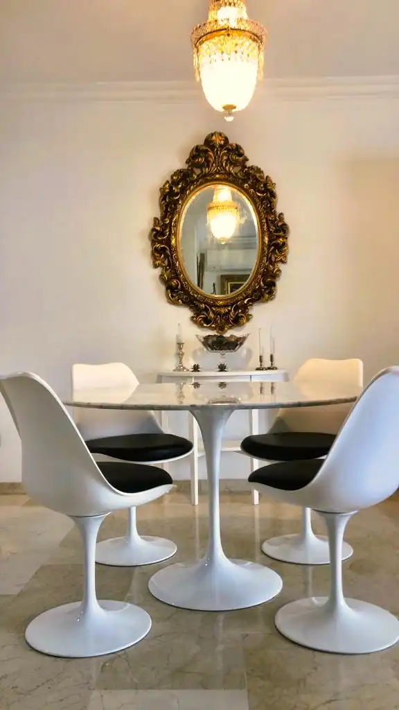 Esszimmer von Dachboden zur Miete in Puerto de la Cruz mit Klimaanlage, Privatgarten und Terrasse