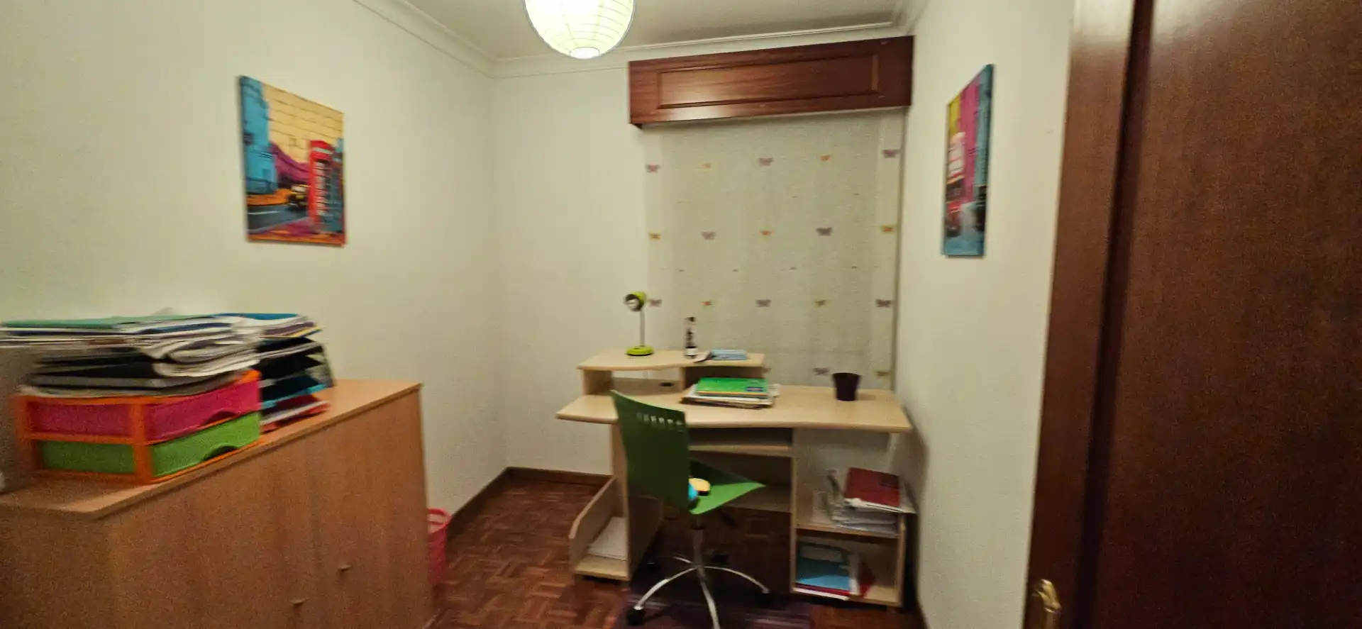 Schlafzimmer von Wohnung zum Verkauf in Ferrol mit Möbliert