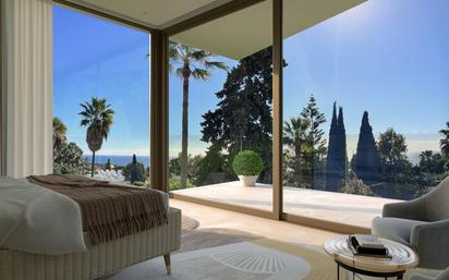 Bedroom of House or chalet for sale in Marbella  with Air Conditioner, Terrace and Swimming Pool