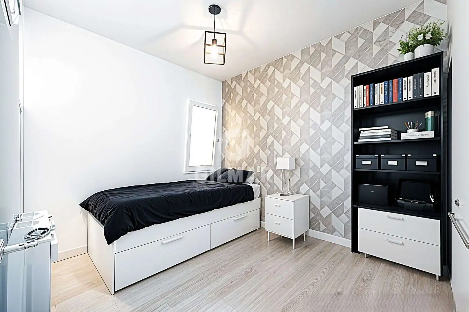 Bedroom of Flat for sale in Madrid  with Heating