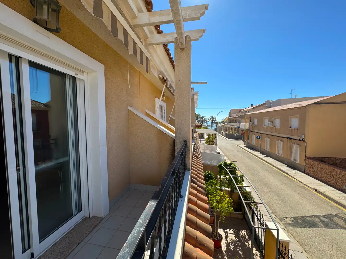 Terrassa de Casa adosada en venda en Pilar de la Horadada amb Aire condicionat, Terrassa i Moblat