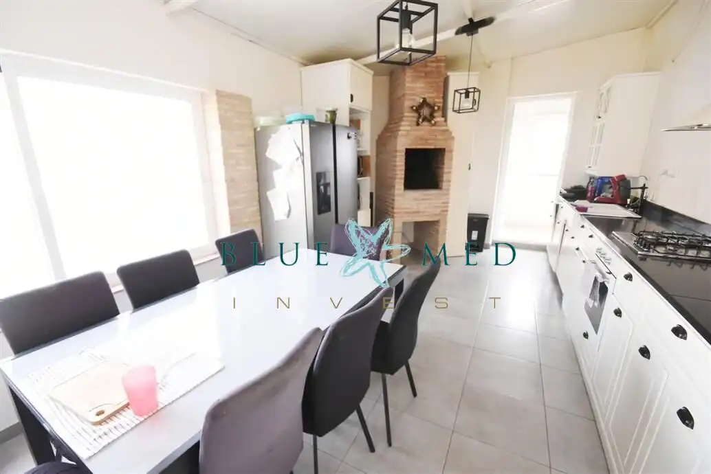 Cocina de Casa o chalet en venta en Mazarrón con Jardín privado y Piscina comunitaria