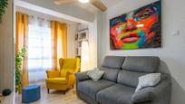 Sala d'estar de Pis en venda en Elche / Elx amb Aire condicionat, Parquet i Terrassa
