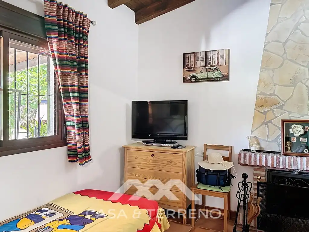 Living room of Country homes for sale in El Borge  with Air Conditioner and Swimming Pool