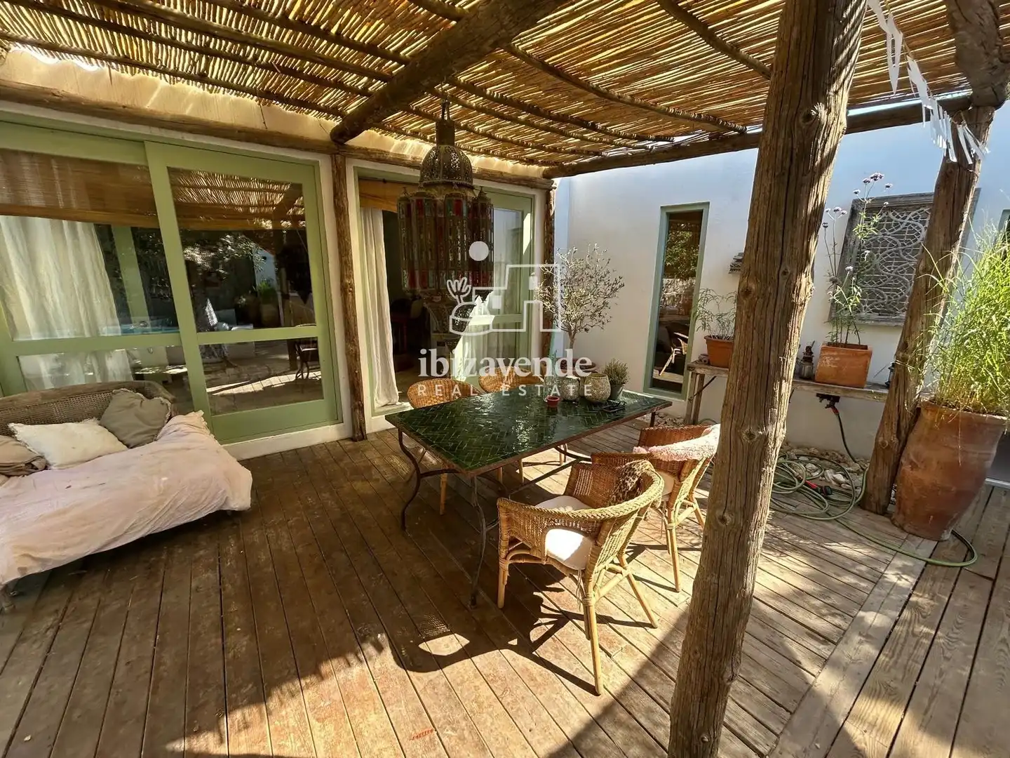 Jardí de Casa o xalet en venda en Eivissa amb Aire condicionat, Jardí privat i Terrassa