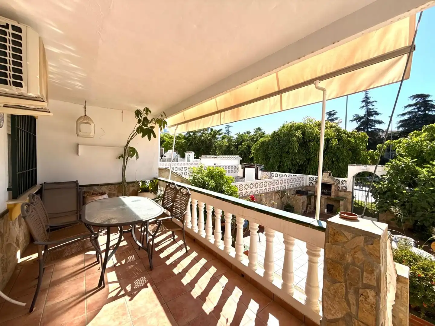 Terrace of Detached homes for sale in Nerja  with Air Conditioner, Private garden and Terrace