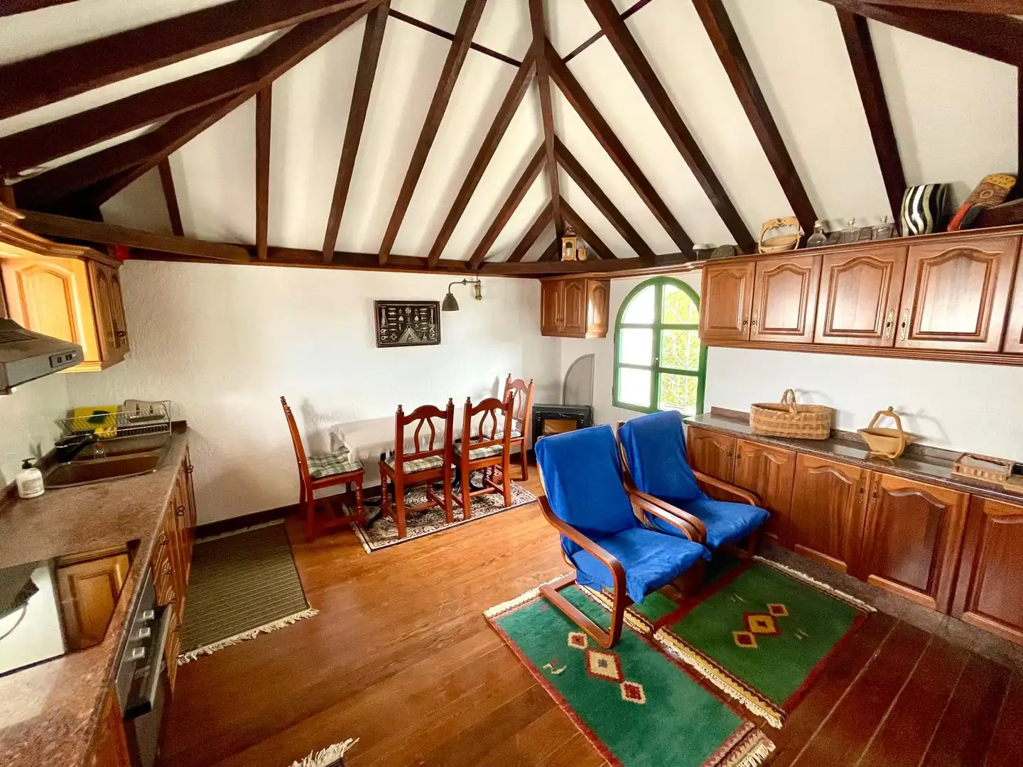 Dining room of Houses for sale in Granadilla de Abona  with Private garden, Terrace and Swimming Pool