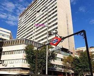 Exterior view of Apartment to rent in  Madrid Capital  with Air Conditioner