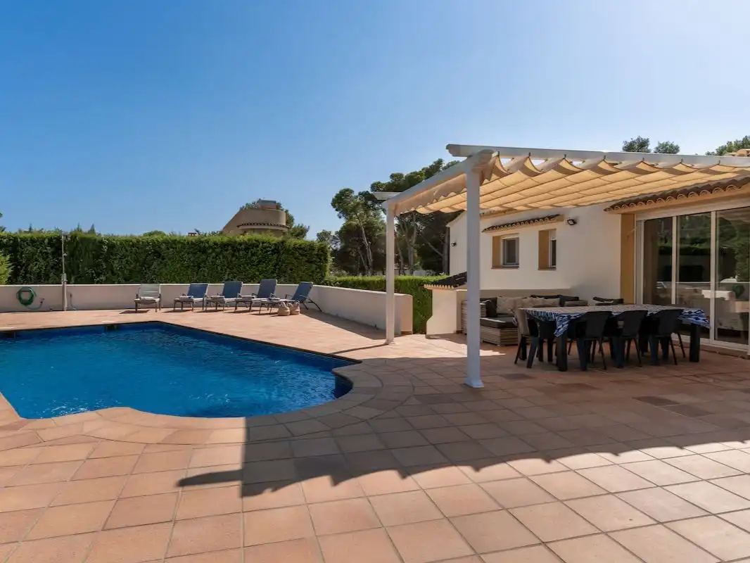 Terrace of Houses for rent in Jávea / Xàbia  with Air Conditioner, Private garden and Terrace