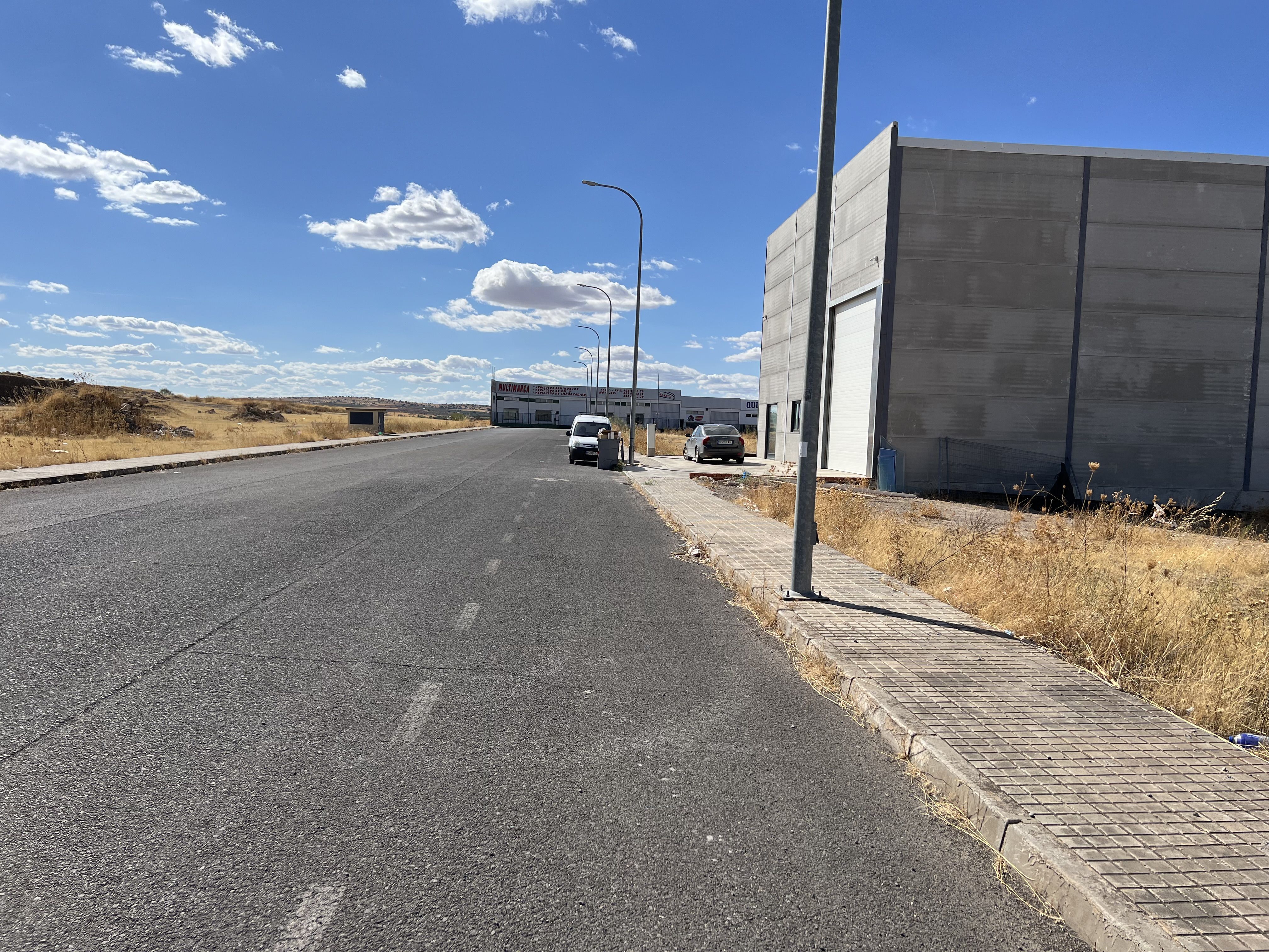 Vista exterior de Terreny industrial en venda en Almagro