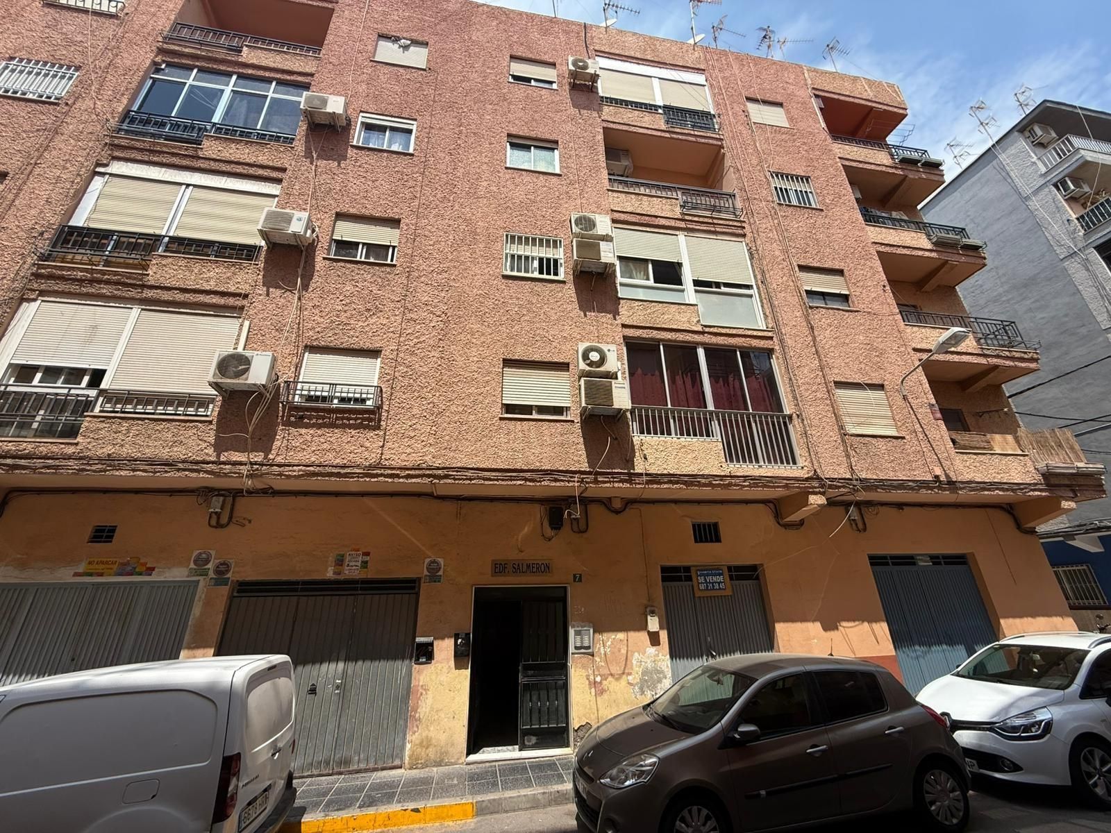 Exterior view of Flat for sale in  Almería Capital  with Balcony