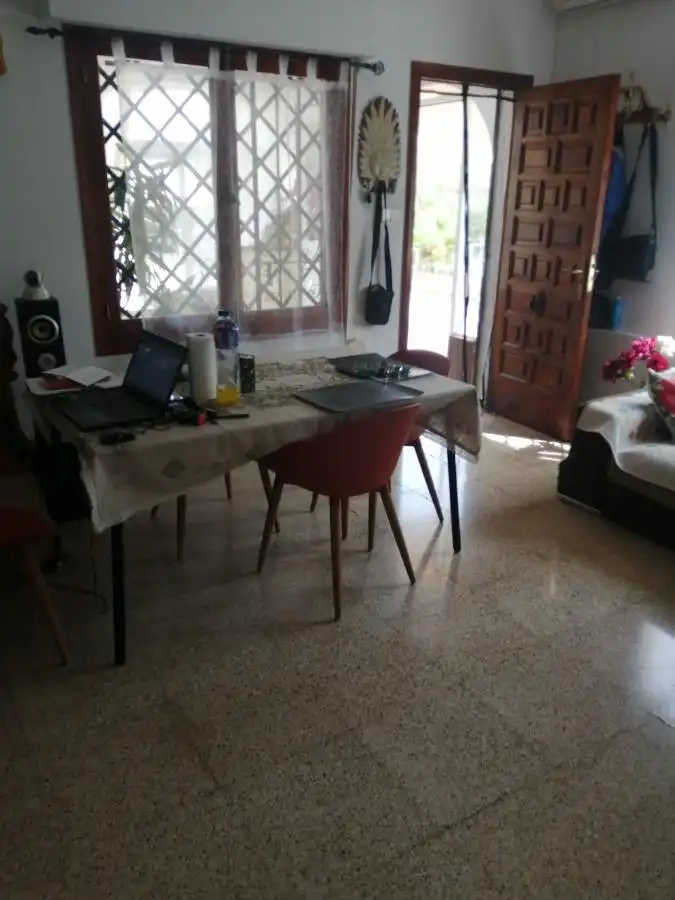 Menjador de Casa o xalet en venda en Calpe / Calp amb Jardí privat, Terrassa i Moblat