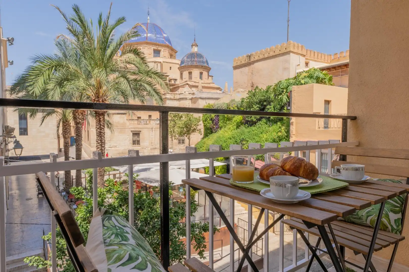 Terraza de Piso en venta en Elche / Elx con Aire acondicionado, Amueblado y Balcón
