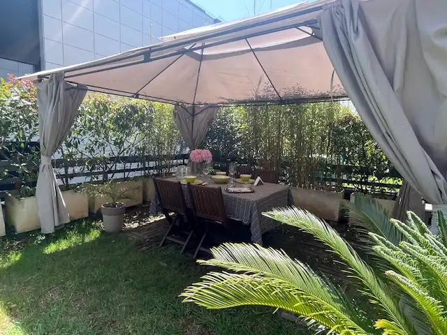 Terrassa de Casa adosada en venda en Santander amb Calefacció, Jardí privat i Parquet