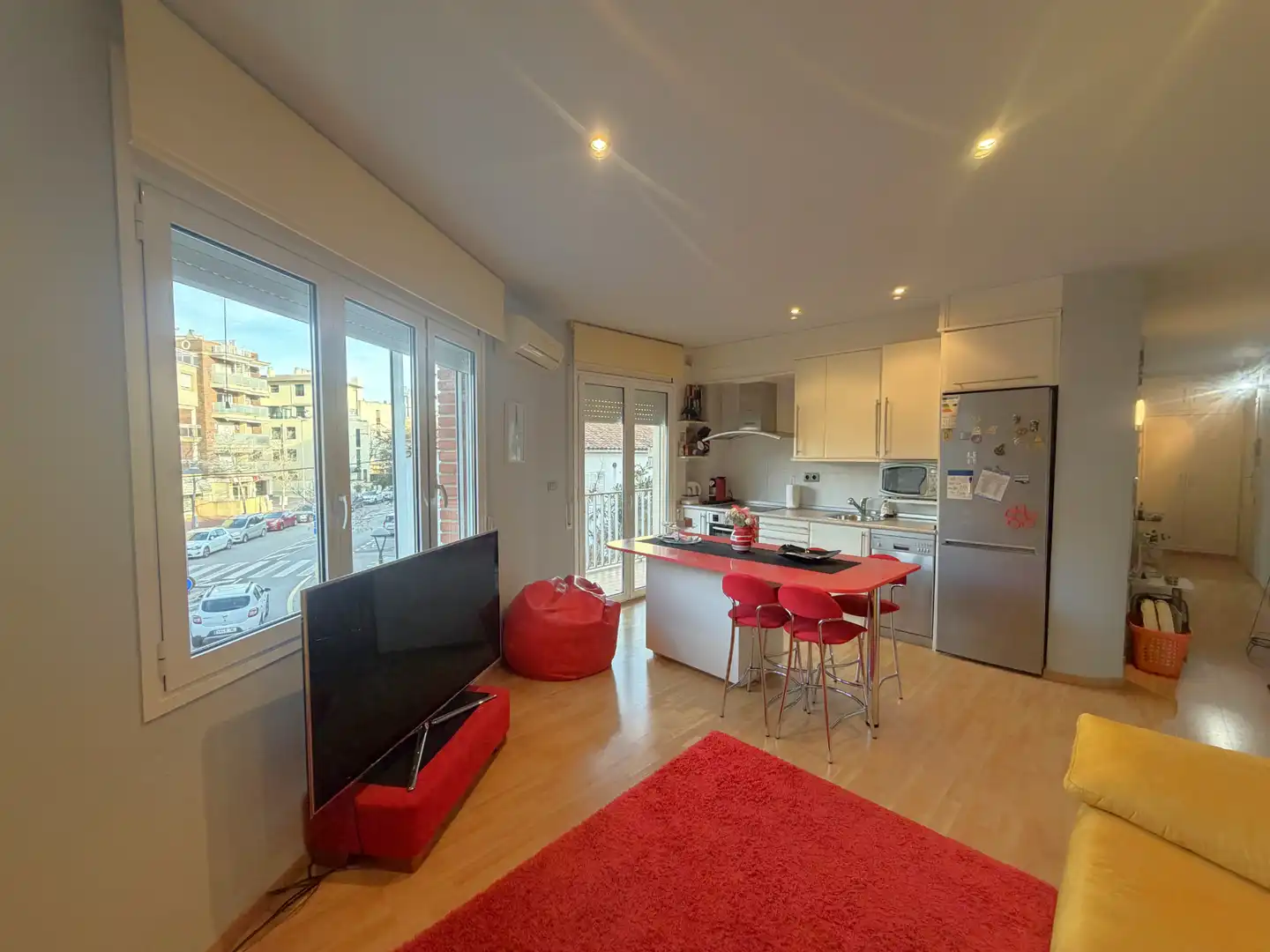 Sala d'estar de Pis en venda en Cambrils amb Aire condicionat, Calefacció i Moblat