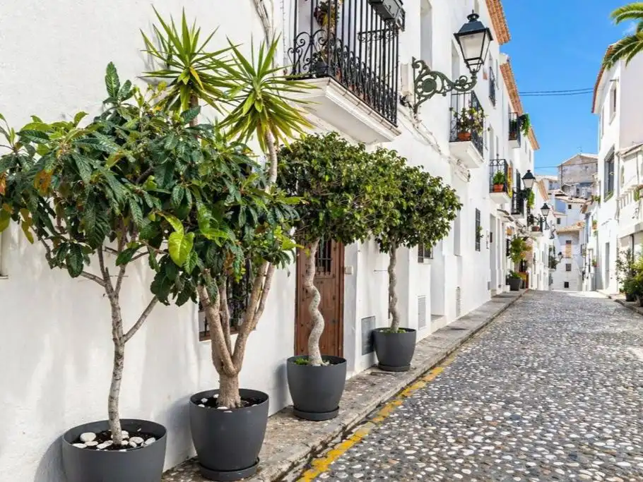 Exterior view of Flat for rent in Altea  with Air Conditioner, Terrace and Balcony