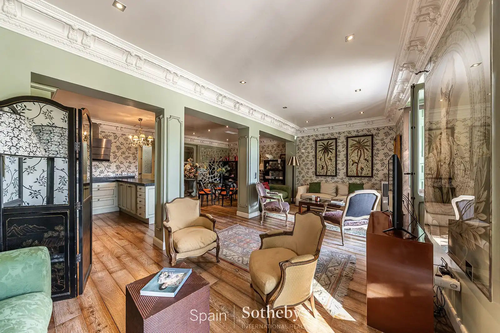 Apartament amb ascensor de lloguer a Plaza de Oriente, imagen 5