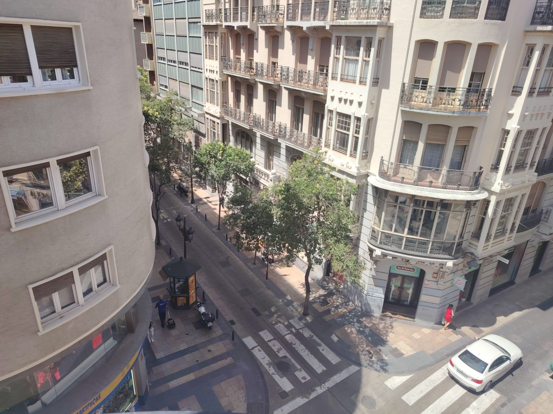 Exterior view of Flat to rent in  Zaragoza Capital  with Air Conditioner, Heating and Terrace