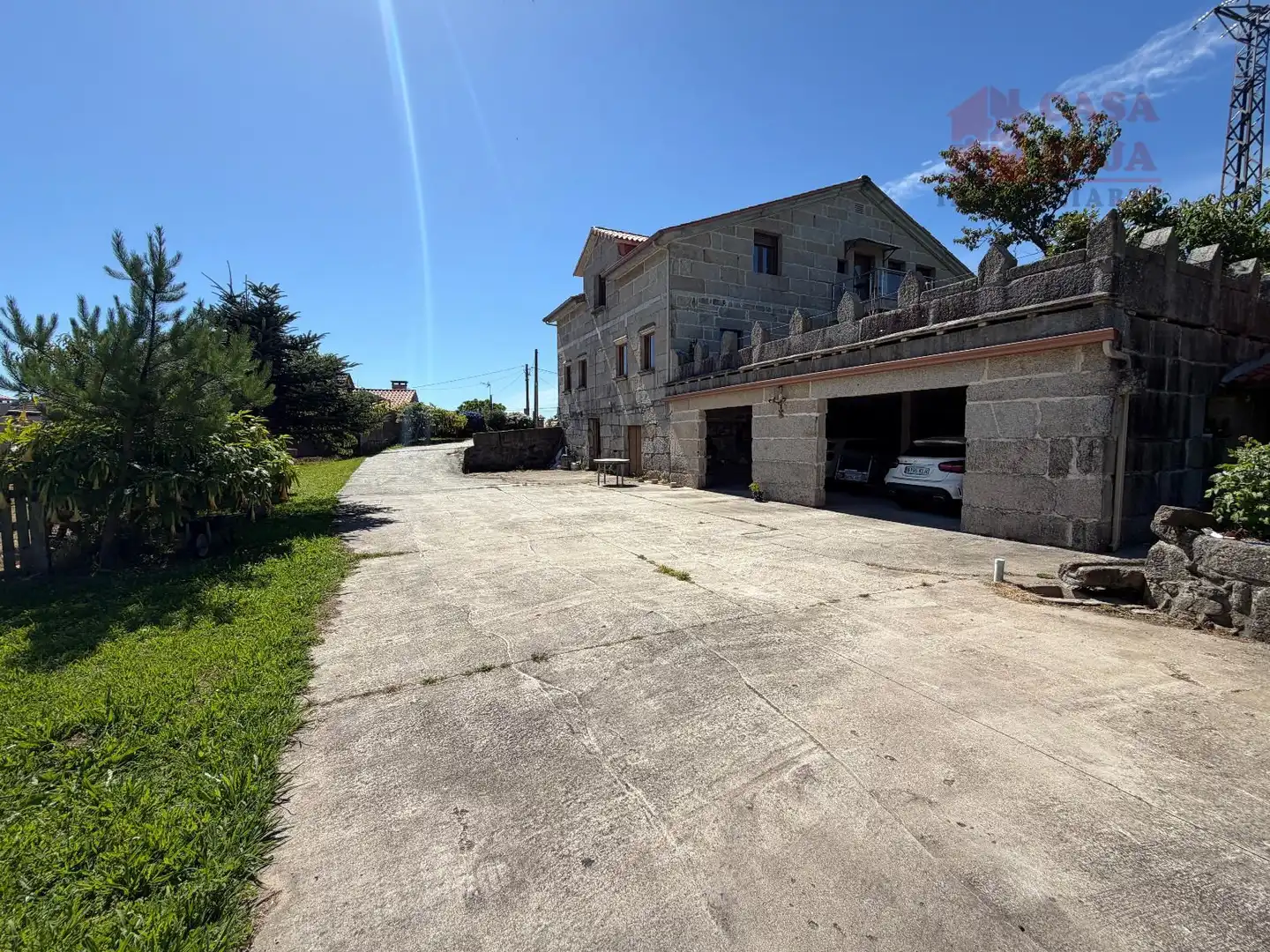 Vista exterior de Casa o chalet en venta en Marín con Calefacción, Trastero y Amueblado