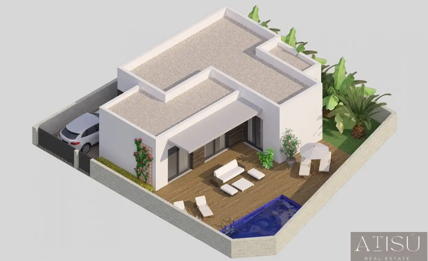 Chalet con piscina en venta en Benijófar, imagen 2