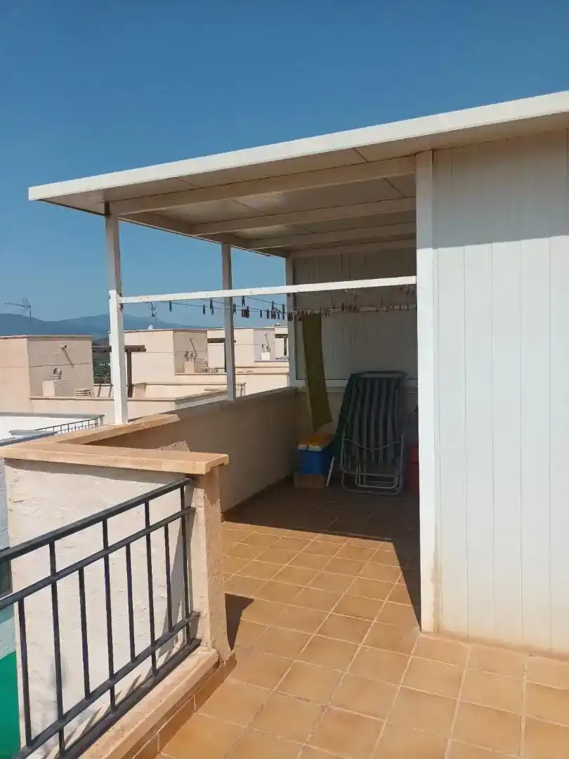 Terrassa de Dúplex en venda en Gérgal amb Jardí privat, Traster i Moblat