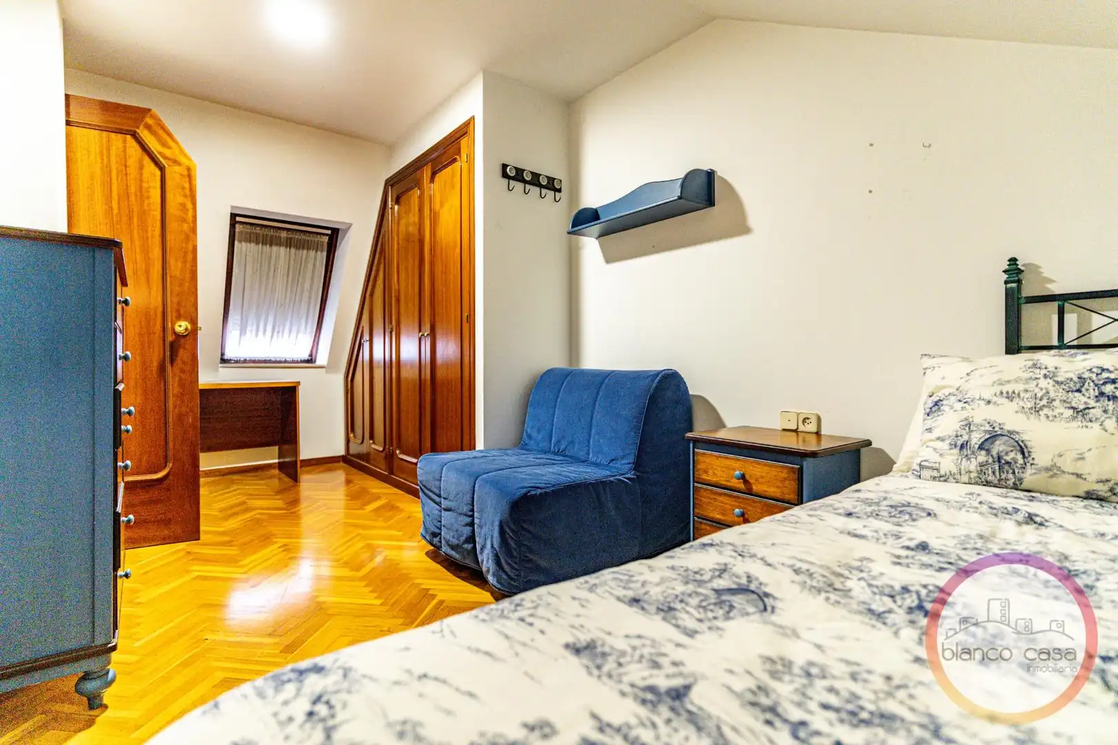 Bedroom of Flat for sale in Carballo  with Heating and Alarm