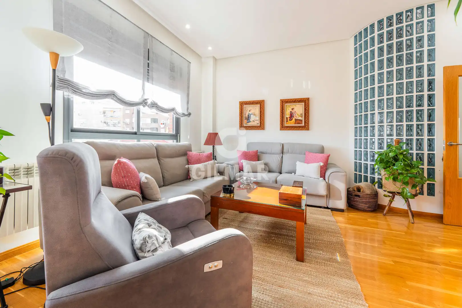 Living room of Duplexes for sale in Madrid  with Heating and Balcony