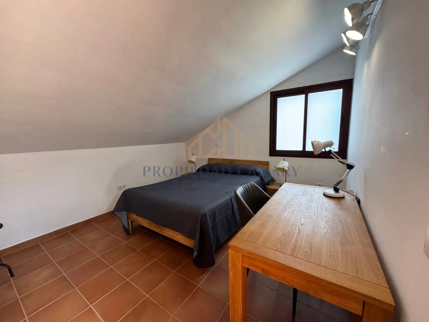 Habitación de Casa adosada de alquiler en La Orotava con Jardín privado, Terraza y Amueblado