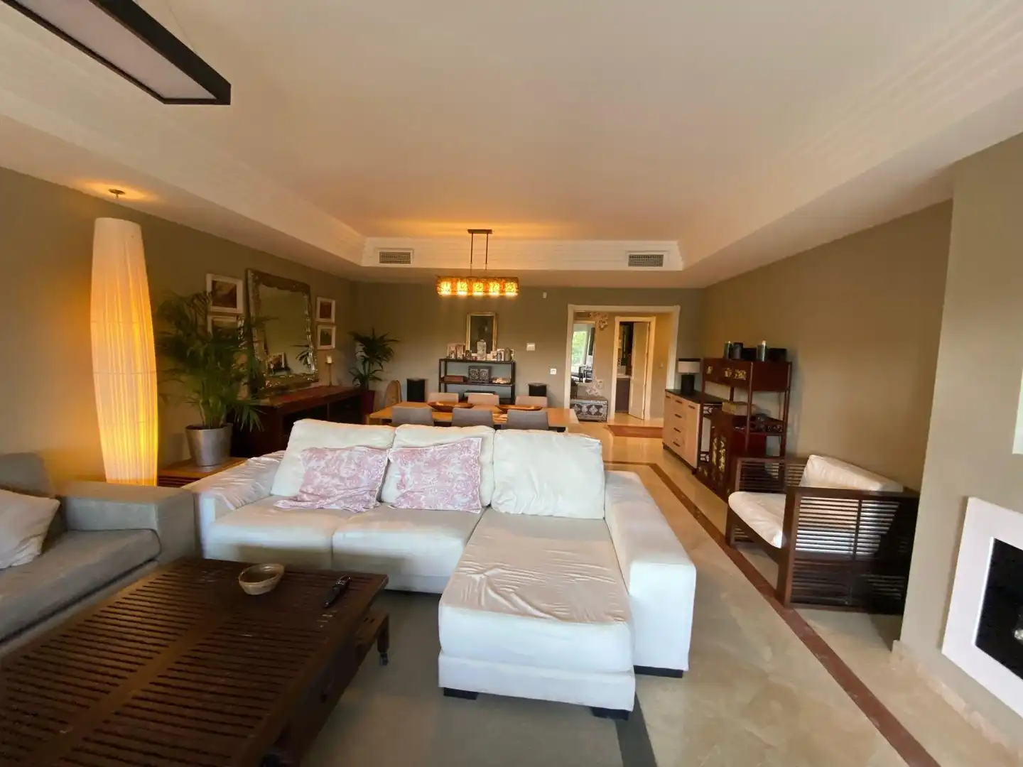 Sala de estar de Piso en venta en San Roque con Aire acondicionado, Jardín privado y Terraza