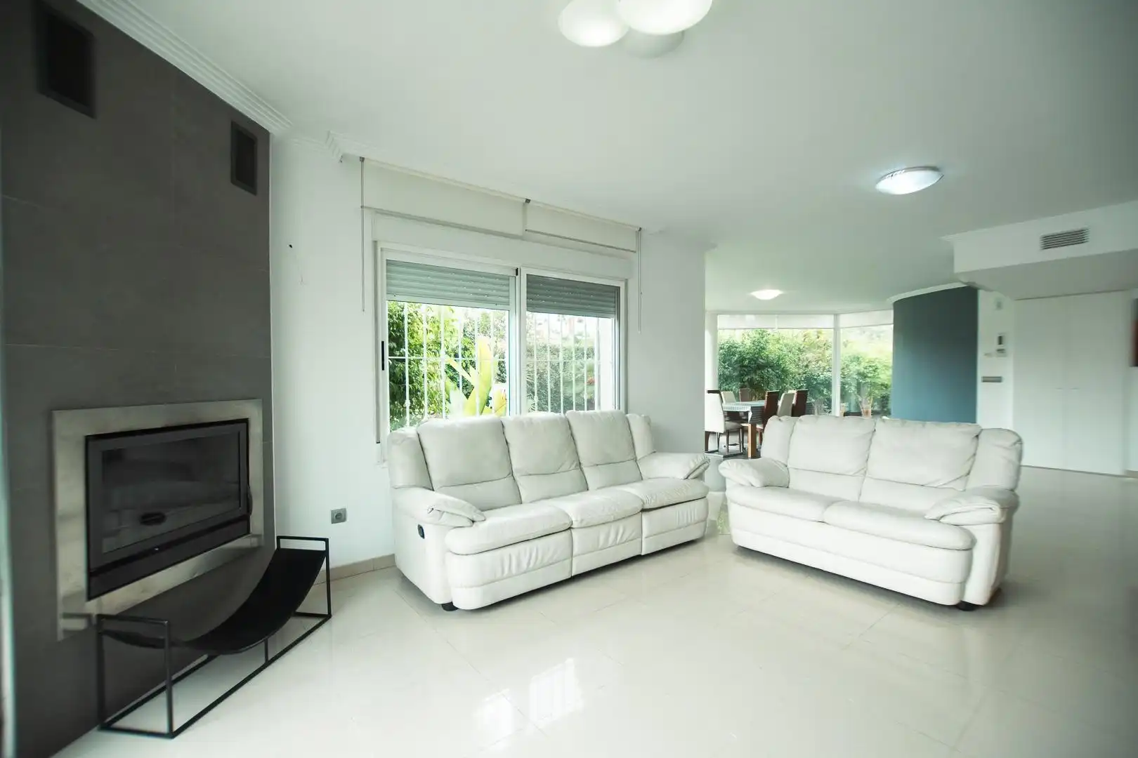 Sala de estar de Casa o chalet en venta en Mutxamel con Aire acondicionado, Calefacción y Jardín privado