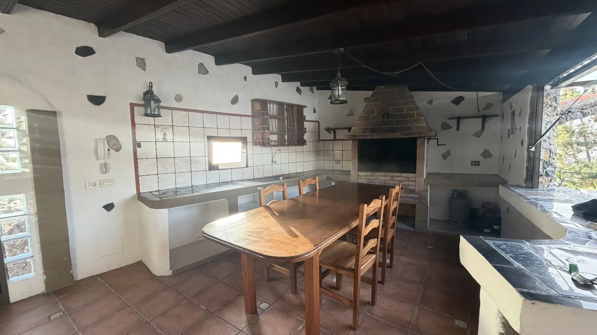 Cocina de Casa o chalet de alquiler en Icod de los Vinos con Jardín privado, Terraza y Trastero