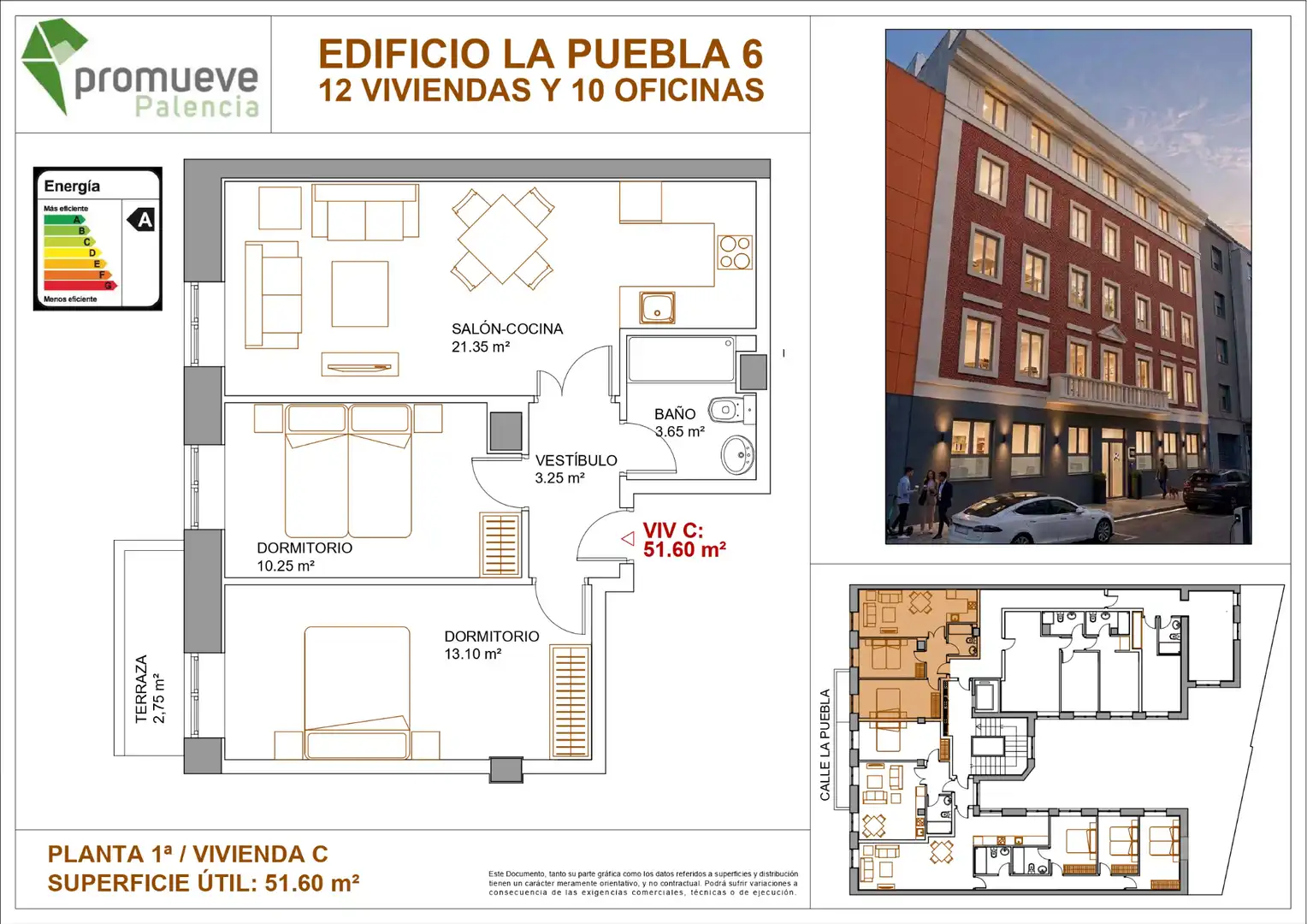 Wohnung mit Aufzug zum Verkauf in Calle la Puebla 6