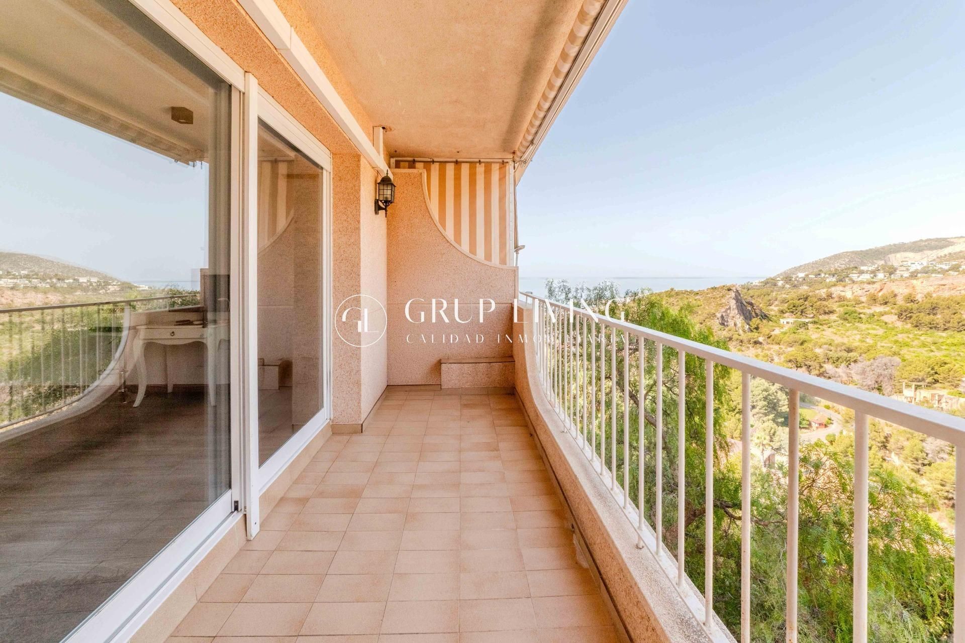 Balcony of House or chalet for sale in Sitges  with Heating, Terrace and Storage room