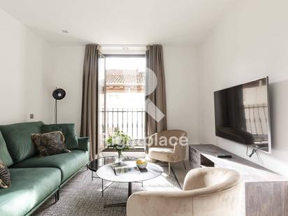 Sala d'estar de Apartament de lloguer en  Madrid Capital