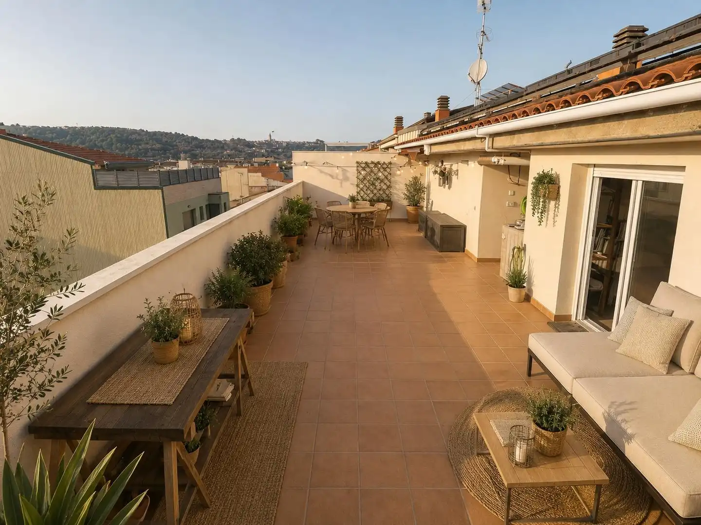 Terraza de Dúplex en venta en Olesa de Montserrat con Terraza y Balcón