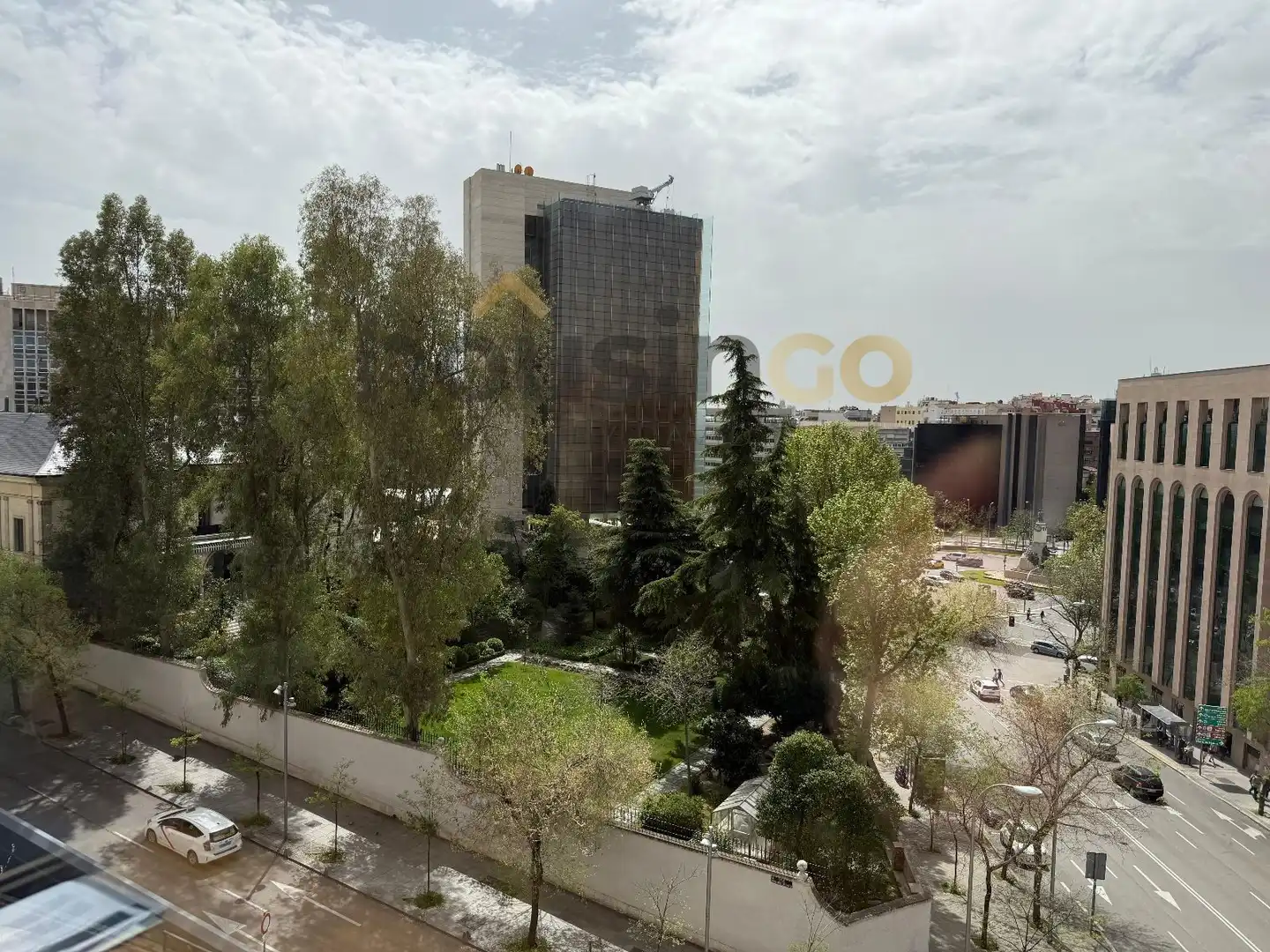 Exterior view of Flat for rent in Madrid  with Heating and Furnished