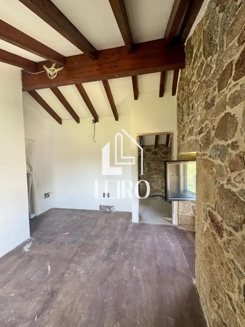 Sala d'estar de Casa o xalet en venda en Caldas de Reis